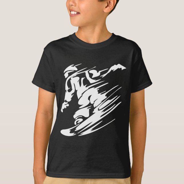 SNOWBOARDING T-SHIRT (Framsida)