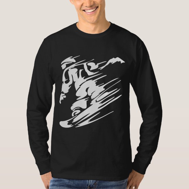SNOWBOARDING TEE SHIRT (Framsida)