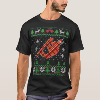 Snowboarding Uggla-julsnäckor T Shirt