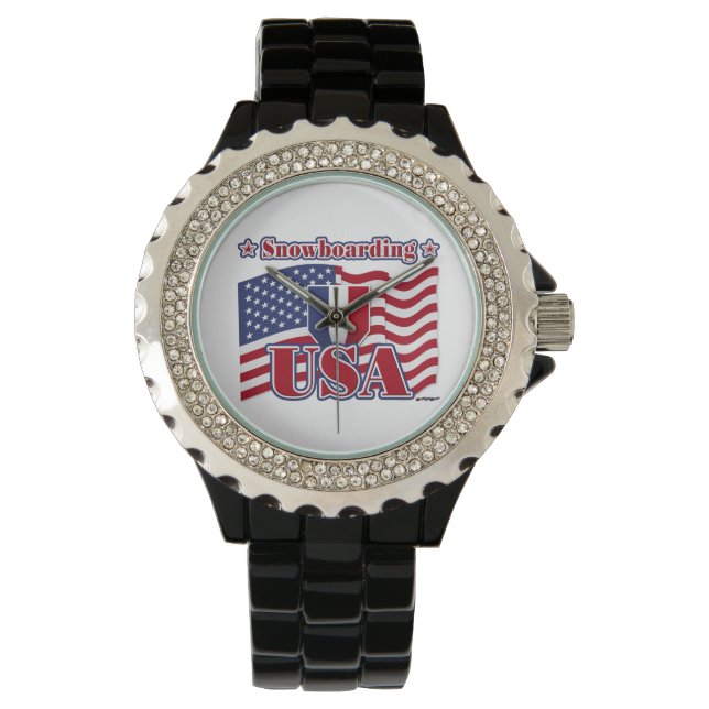 Snowboarding USA Armbandsur (Framsida)