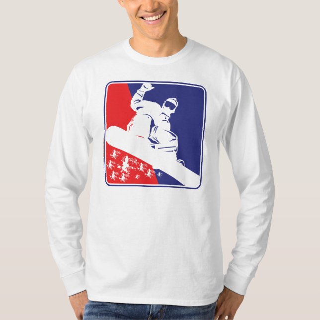 Snowboarding USA T-shirt (Framsida)