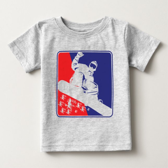 Snowboarding, USA Tee (Framsida)