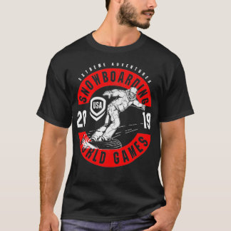 Snowboarding USA World Games 2019 Premium T Shirt