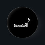 Snowboarding Vintage Snowboard Knapp<br><div class="desc">Snowboarding Vintage Snowboard</div>