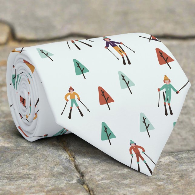 Snowboarding Winter Skiing jul Vibe Mönster Slips (Skapare uppladdad)