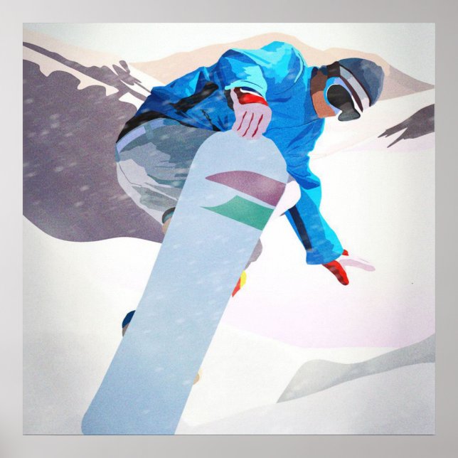 Snowboarding Winter Sport_ Poster (Framsidan)