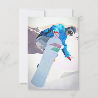 Snowboarding Winter Sport_ Svarskort OSA Kort