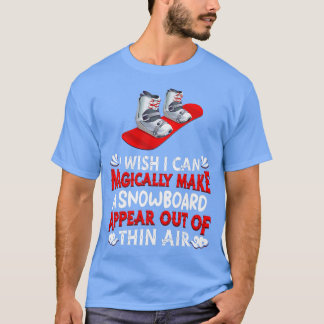 Snowboarding Winter Sports Magic Snowboard Snowbo T Shirt