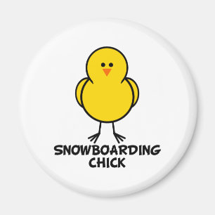 Snowboardingchick Magnet