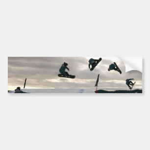 Snowboardingen lurar bildekal