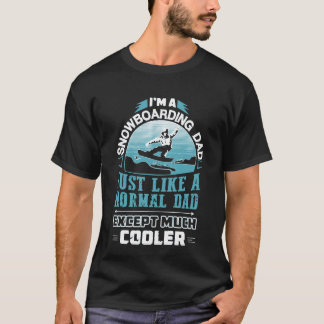 SNOWBOARDINGPAPPA TEE