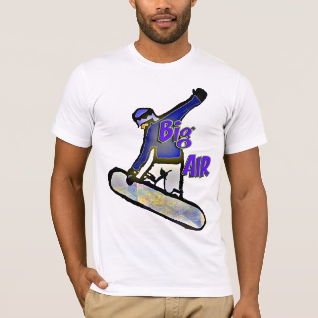 SNOWBOARDINGUTSLAGSPLATS T-SHIRT (Framsida)