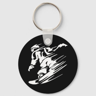 Snowboardingytterlighetsport Nyckelring