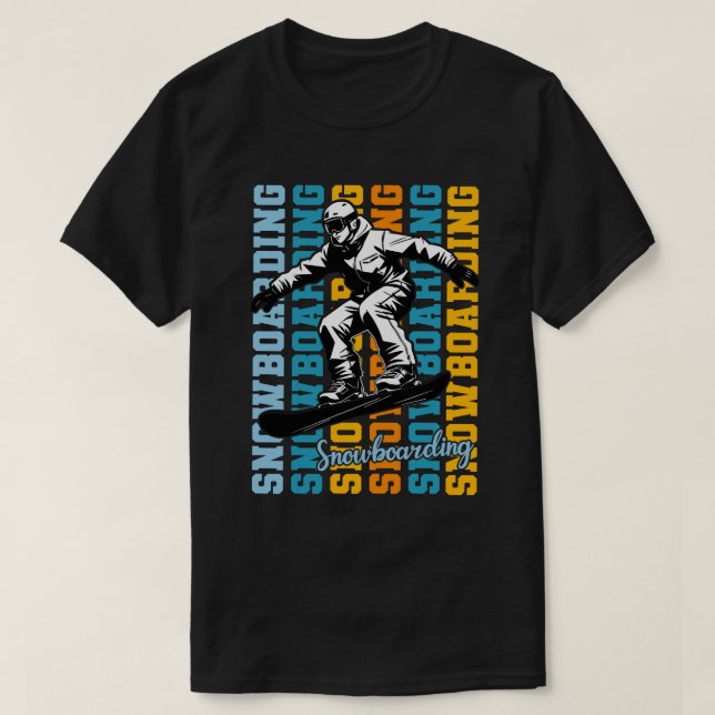 Snowboardliv T Shirt (Design framsida)
