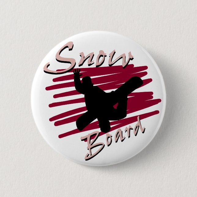 SnowboardSilhouette Knapp (Framsida)