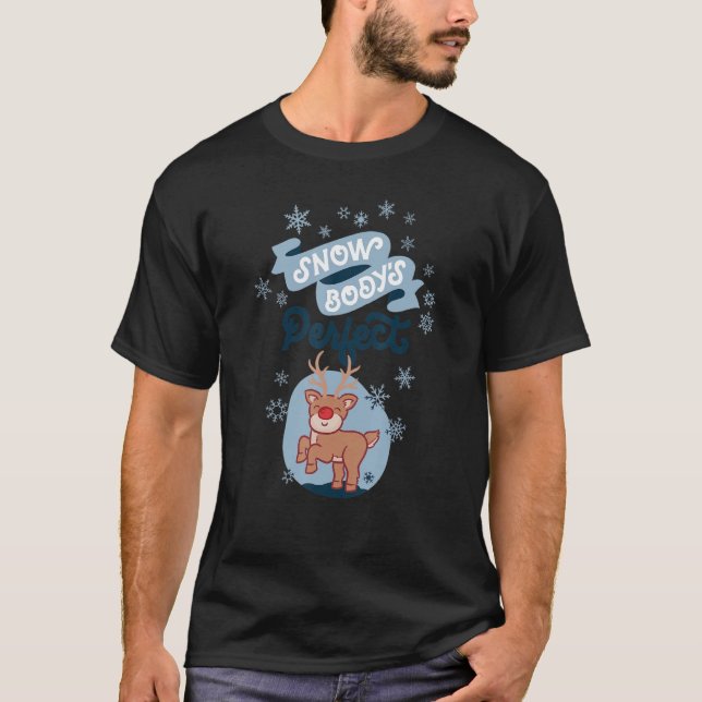 Snowbody's Perfect Silly Winter Pun T Shirt (Framsida)