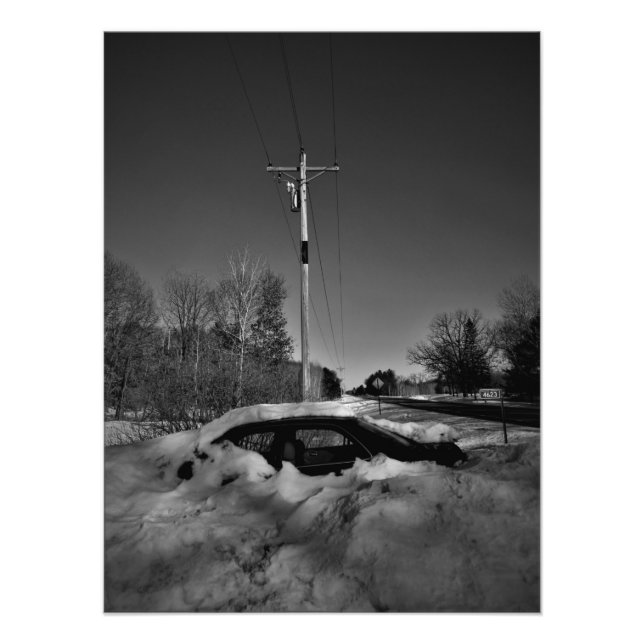 "Snowbound" Fototryck (Framsidan)