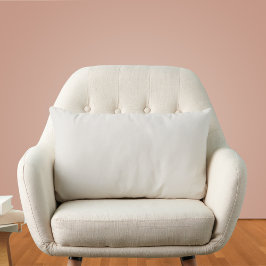 Snowbound Solid Färg Lumbarkudde