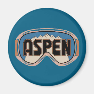 Snowbrillor Aspen Snowmass Colorado skidestination Magnet