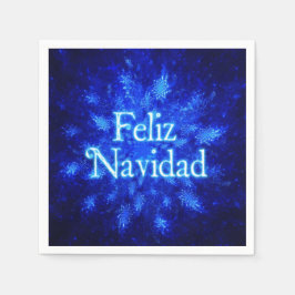 Snowburst - Feliz Navidad Pappersservett