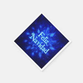 Snowburst - Feliz Navidad Pappersservett