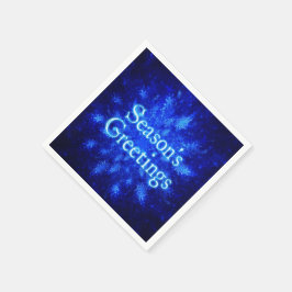 Snowburst - Säsongens hälsningar Pappersservett