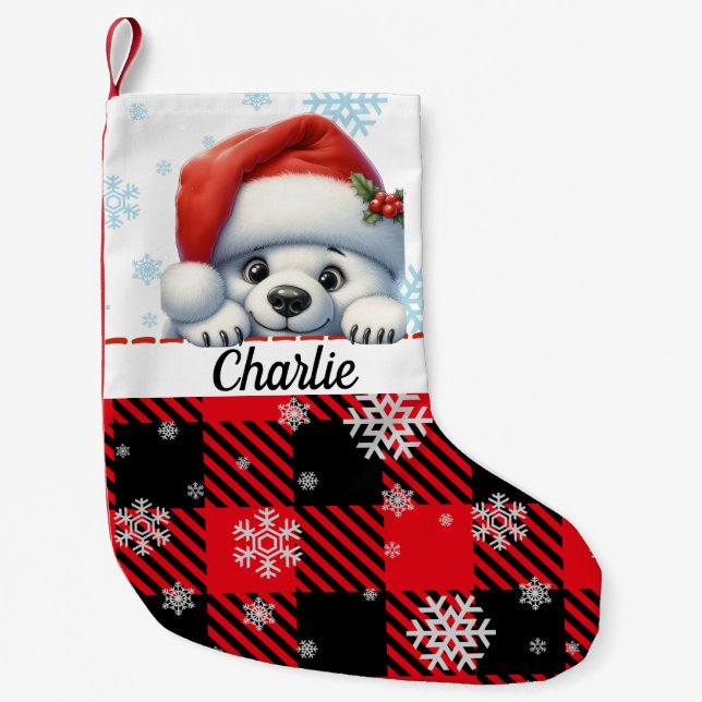 Snowcarry-julklapp Liten Julstrumpa (Framsidan)