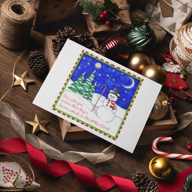 Snowcarry-julkort Helgkort (Skapare uppladdad)