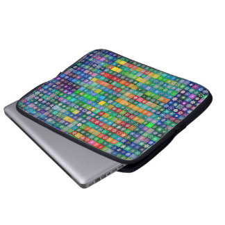 Snowcatcher Snöflingor Electronics Bag Laptop Fodral