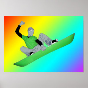 snowcore kärlek poster