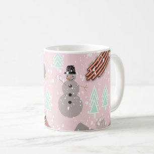 Snowday snögubbe kaffemugg
