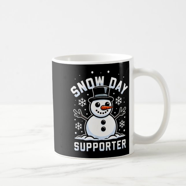 Snowday Suprter Fun Winter Days For Kids And Adult Kaffemugg (Höger)