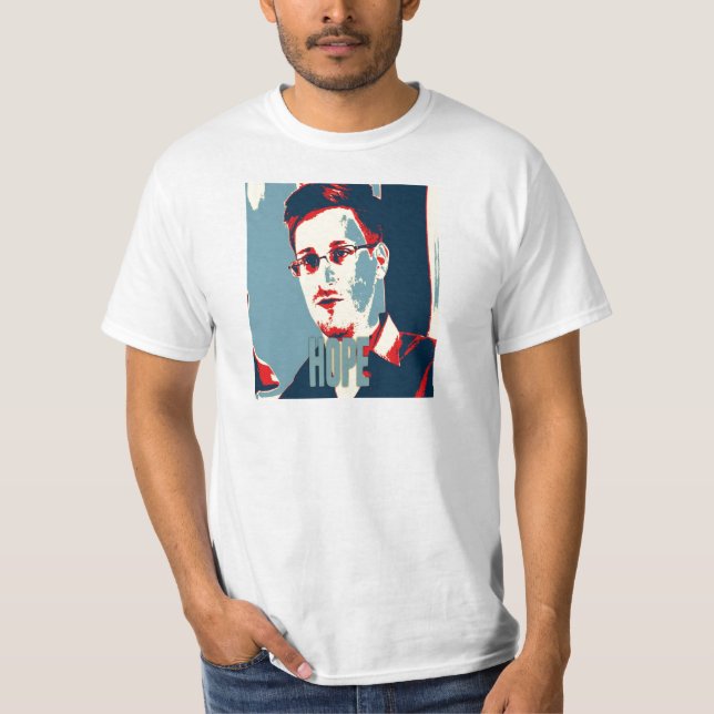 Snowden ger oss HOPP!!! Tröja (Framsida)