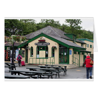 Snowdon Mountain Railway station, Wales, UK Hälsningskort