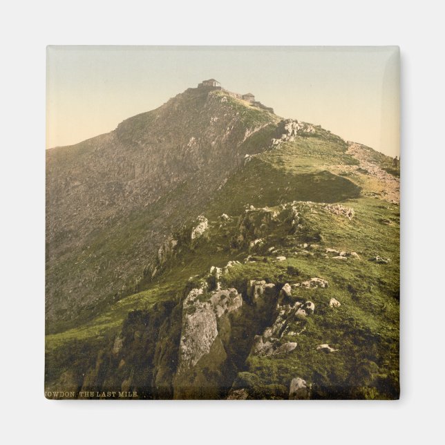 Snowdon - The Last Mile, Gwynedd, Wales Magnet (Framsidan)