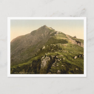 Snowdon - The Last Mile, Gwynedd, Wales Vykort