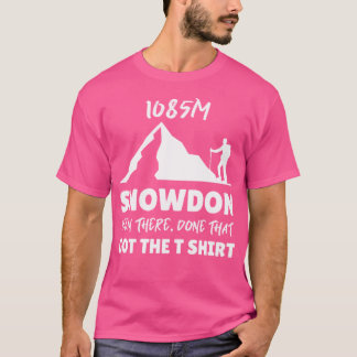 Snowdon var där vid Harna T Shirt Activ