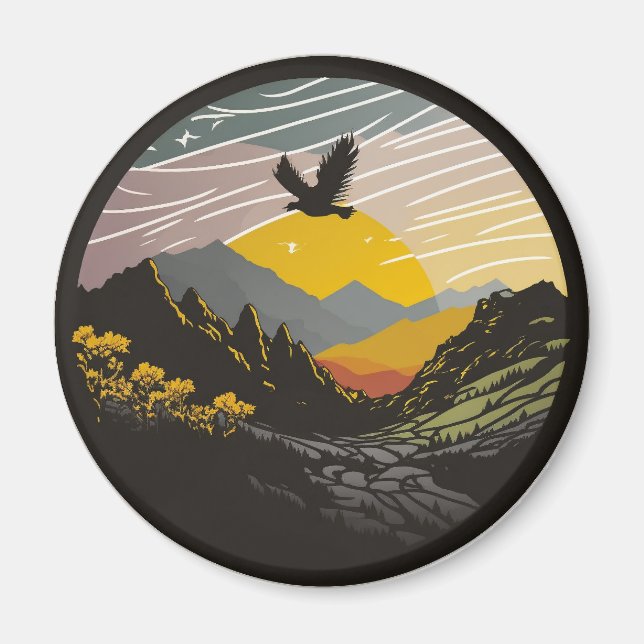 Snowdonia Magnet (Framsidan)