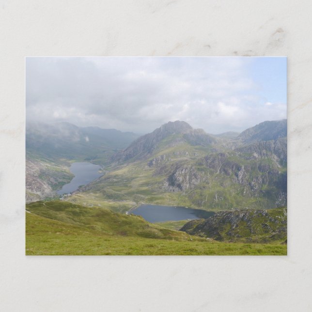 Snowdonia National Park, Wales, Förenade kungarike Vykort (Framsida)