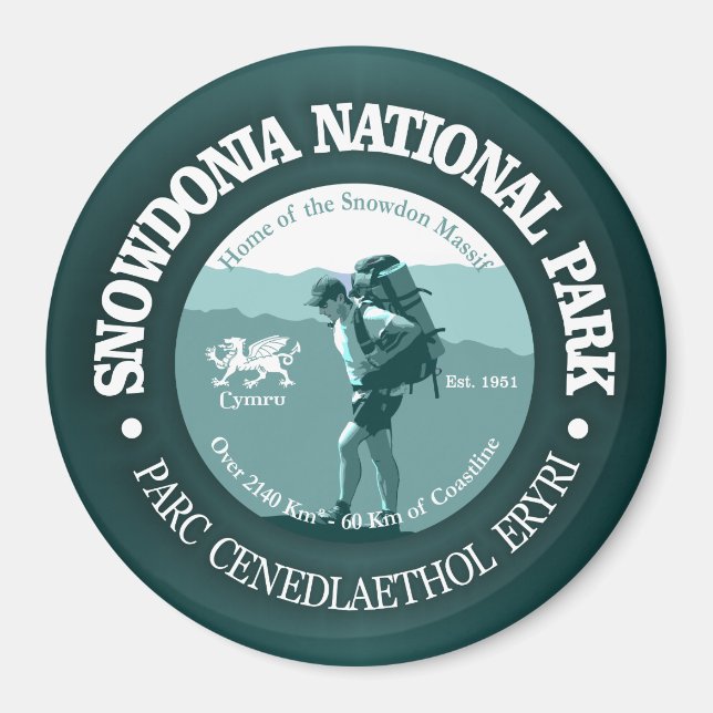 Snowdonia NP Magnet (Framsidan)