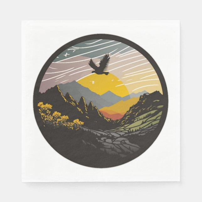 Snowdonia Pappersservett (Framsidan)