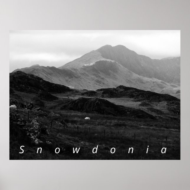 Snowdonia Poster (Framsidan)