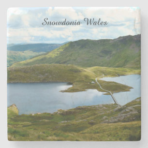 Snowdonia Wales. Underlägg Sten