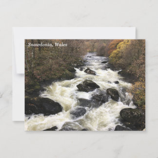 Snowdonia Wales vycard Vykort