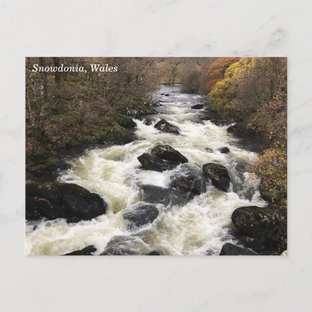 Snowdonia Wales vycard Vykort (Framsida)