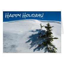 Snowdrift gräs träd