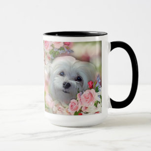 Snowdrop den maltesiska muggen mugg