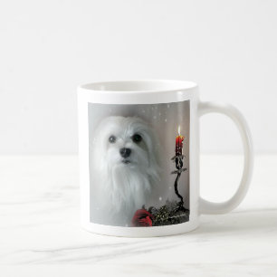 Snowdrop det maltesiskt kaffemugg