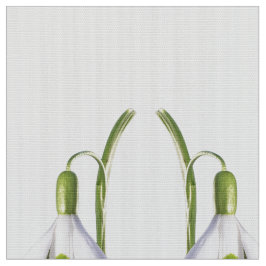 Snowdroppe Fabric Mönster. Tyg