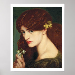 Snowdrops 1873 (olja på kanfas) poster